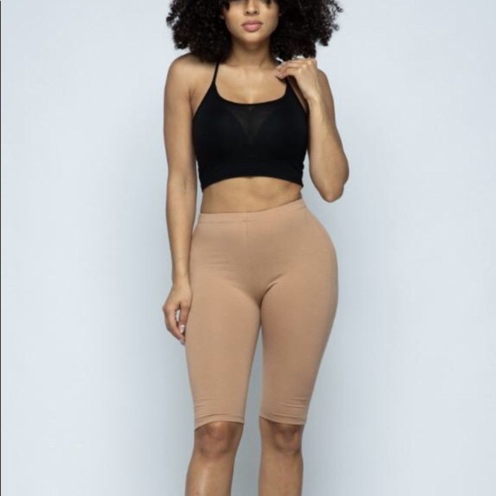 All Day Nude Biker Shorts